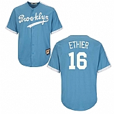 Los Angeles Dodgers #16 Andre Ethier Light Blue Cooperstown Stitched Jersey JiaSu,baseball caps,new era cap wholesale,wholesale hats